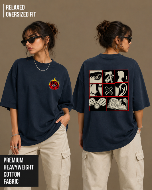 Crime and Punishment | Unisex Oversized Classic T-Shirt