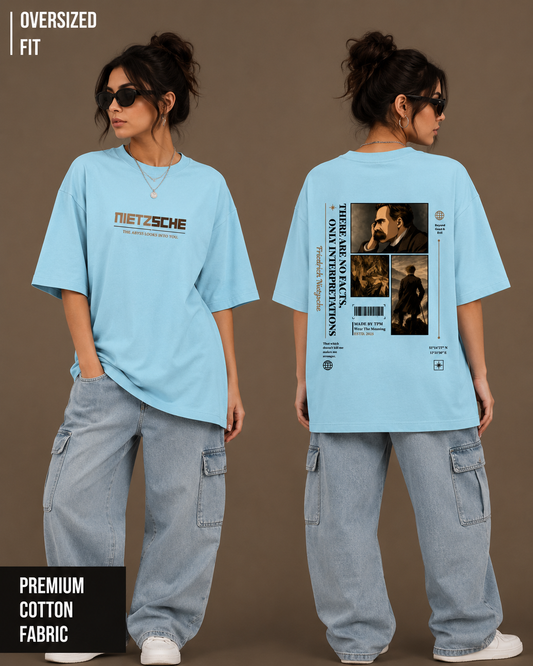Nietzsche: Beyond Good & Evil | Unisex Oversized Classic T-Shirt