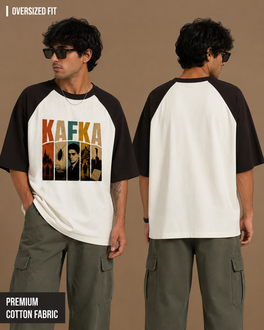 Kafka: The Metamorphosis | Unisex Oversized Raglan Tee