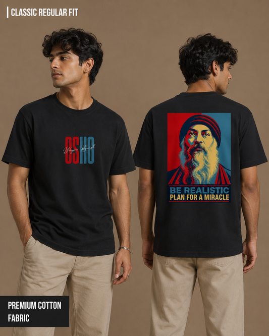 Osho: Plan for a Miracle | Unisex Classic Crew T-Shirt