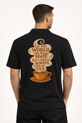 "Always Have My Tea” Vintage Quote Men's Polo T-Shirt | Men's Polo