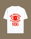 George Orwell 1984 "Big Brother is Watching You" T-Shirt | Dystopian Literature Apparel | Unisex Standard Crew T-Shirt