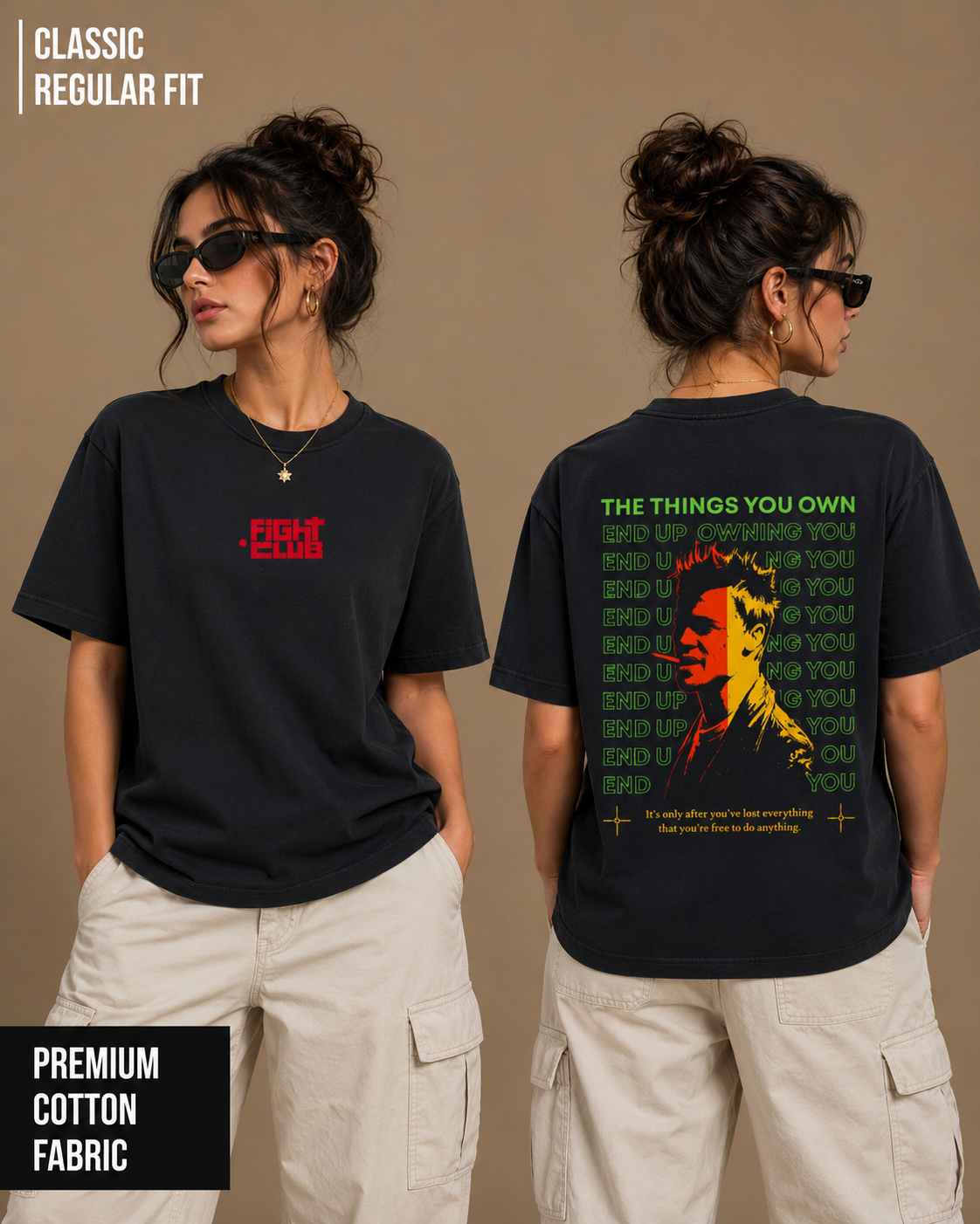 Fight Club: Own Nothing | Unisex Classic Crew T-Shirt