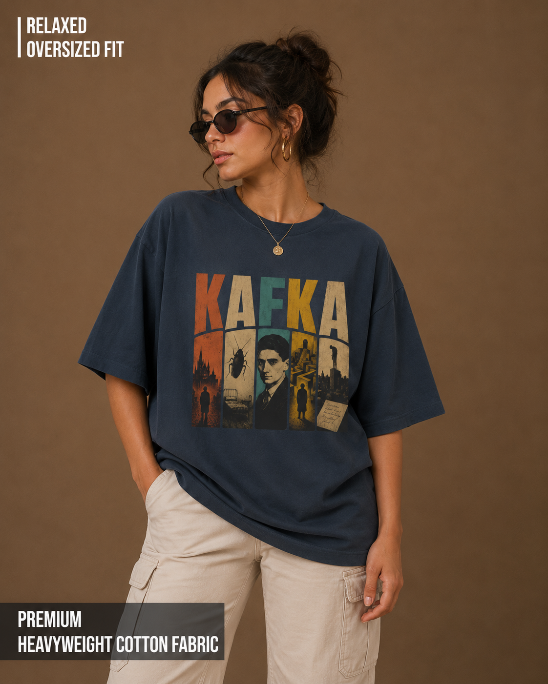 Kafka: The Metamorphosis | Unisex Oversized Classic T-Shirt