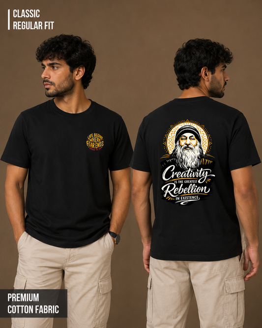 Osho: Creative Rebellion | Unisex Classic Crew T-Shirt