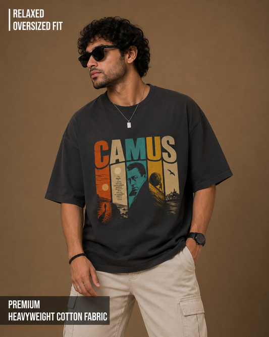 Camus: The Absurdist | Unisex Oversized Classic T-Shirt