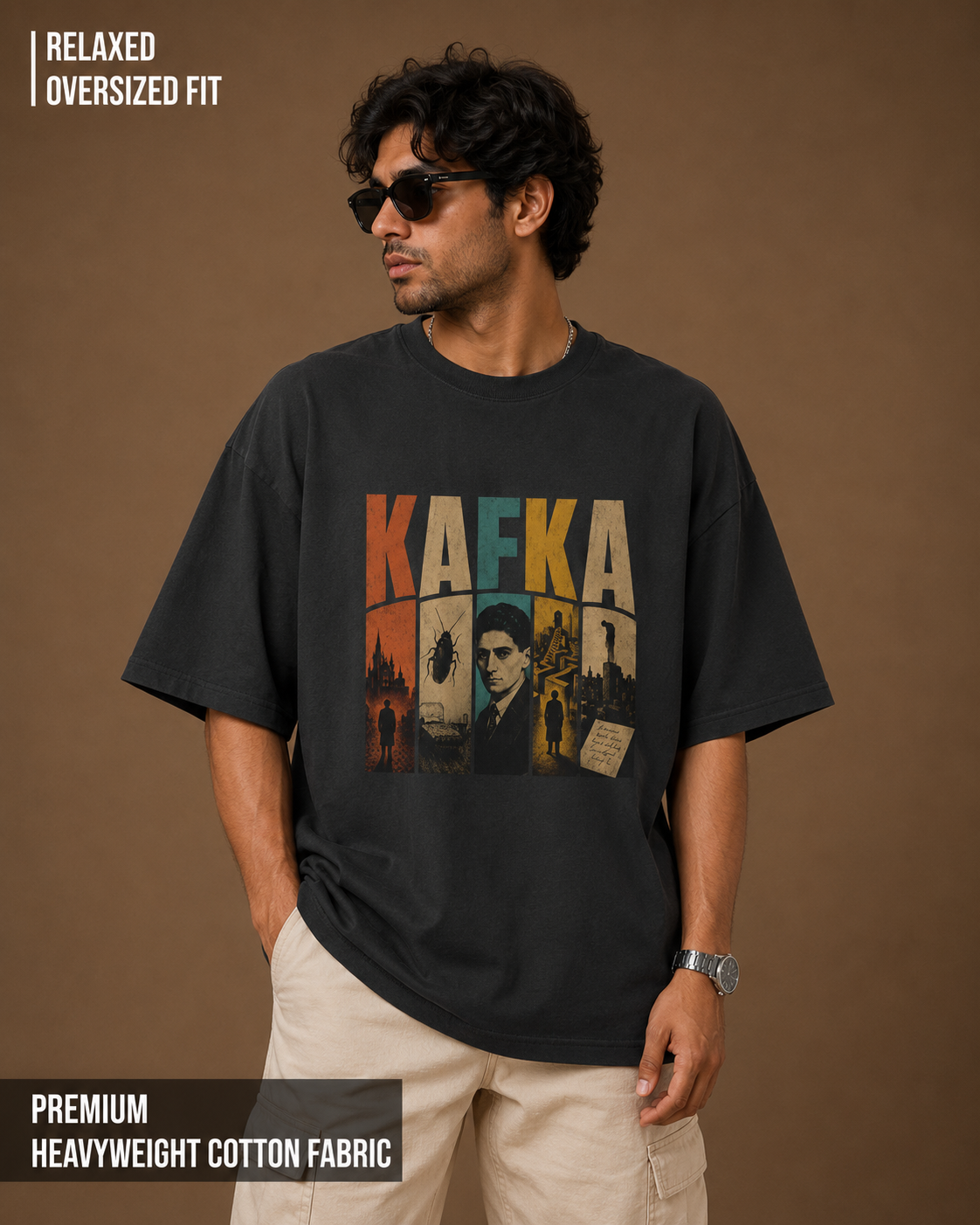 Kafka: The Metamorphosis | Unisex Oversized Classic T-Shirt