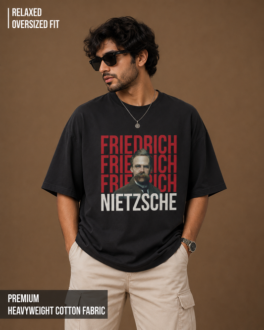 Friedrich: The Übermensch | Unisex Oversized Classic T-Shirt